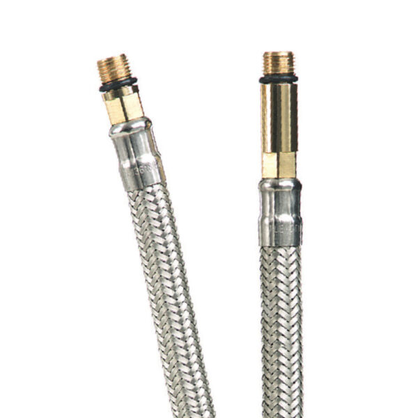 Tubo flessibile in Acciaio Inox 10mm - 38 da 370mm