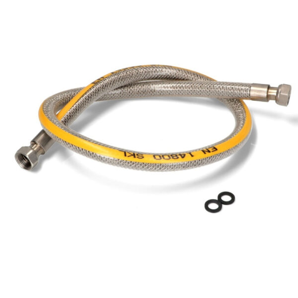 Tubo flessibile inox gas cucina FF 12 1000m Cona