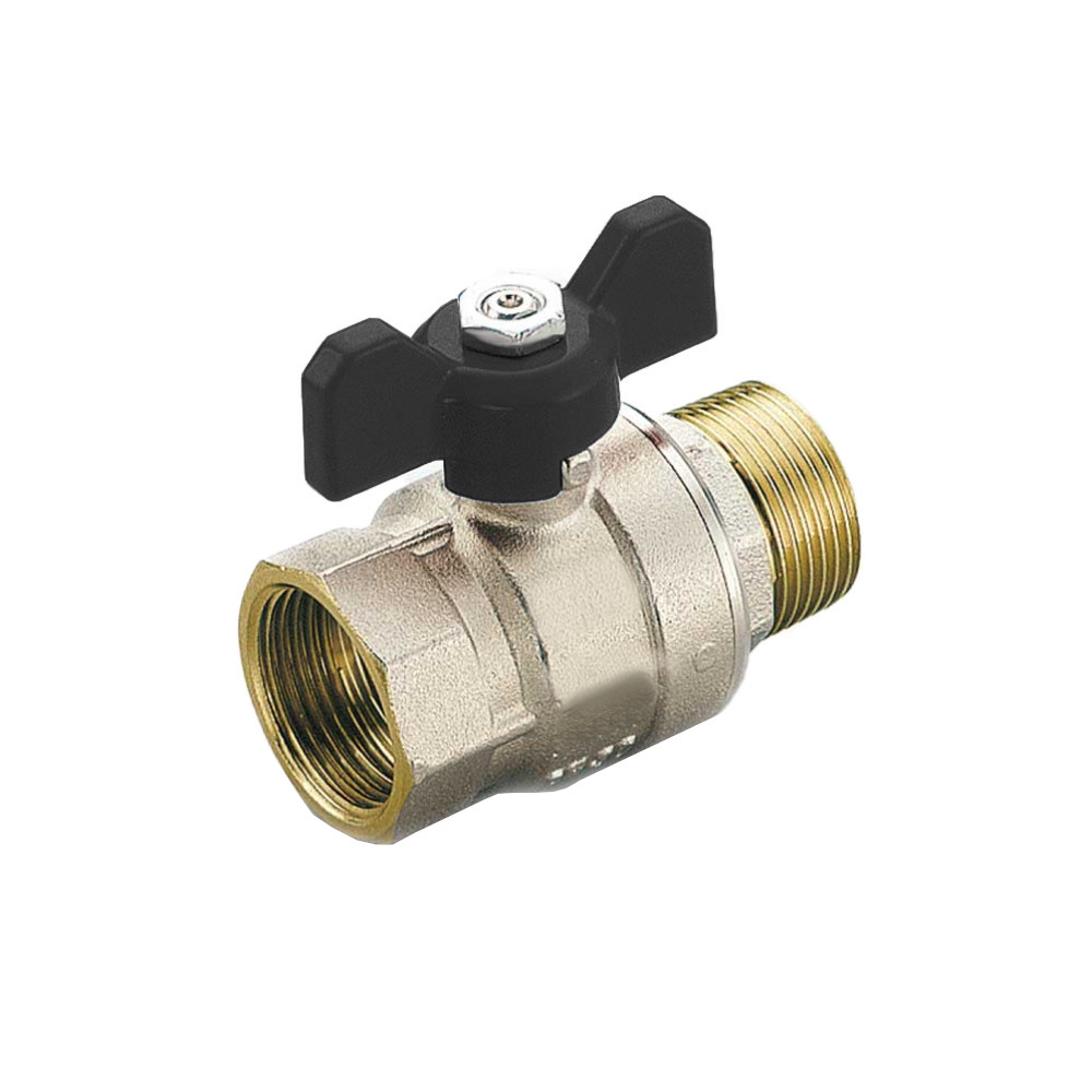Valvola a sfera MF da 1/2″ leva a farfalla Valvola a sfera MF da 1/2" leva a farfalla