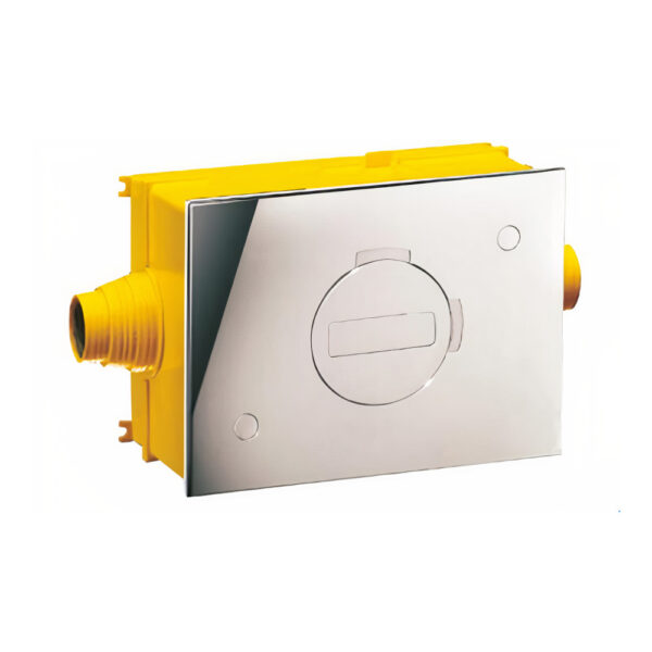 Valvola d'intercettazione gas ad incasso 1 uscita Ø 34