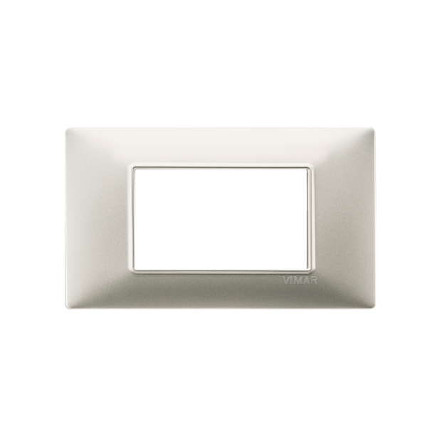 Vimar Plana Placca 3M nichel opaco 14653.21
