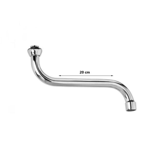 canna rubinetto snodo pentagono