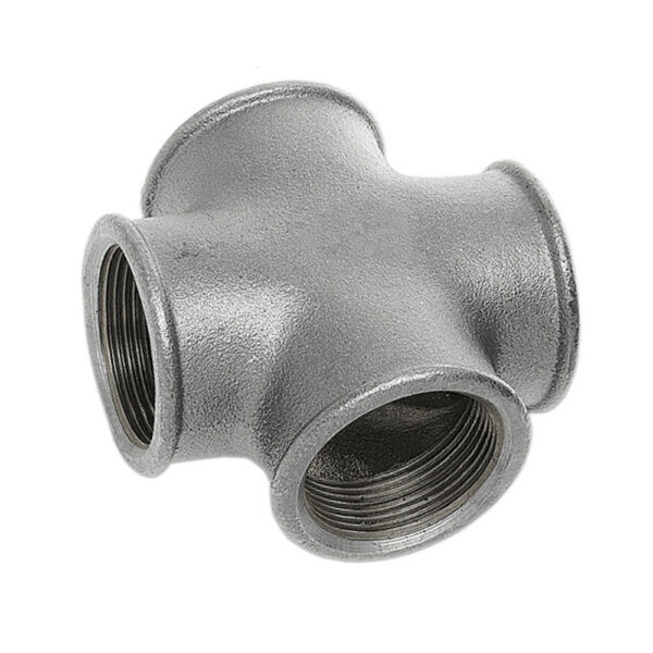 Croce raccordo 4 vie 3/4" ghisa