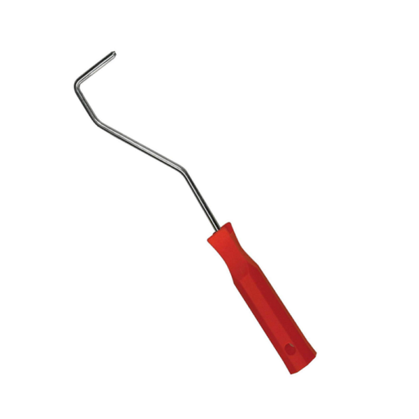 manico per rullino lungo rosso