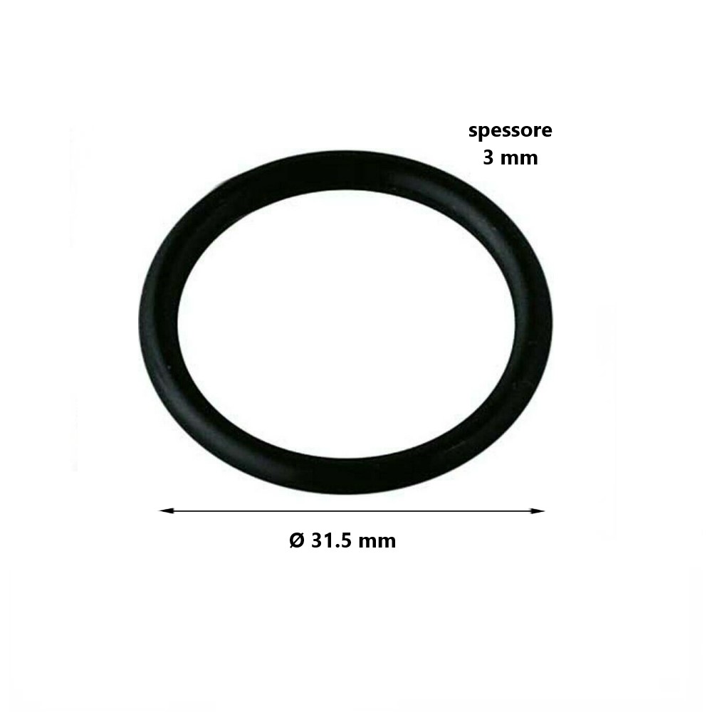 Guarnizione o-ring per tappo saltarello Ø 31.5 mm x 3 mm - D'Alessandris