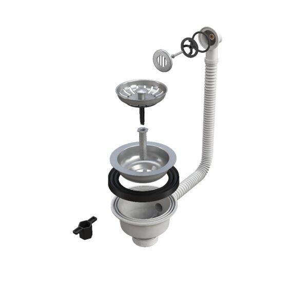 piletta lavello canestro 90 tpt