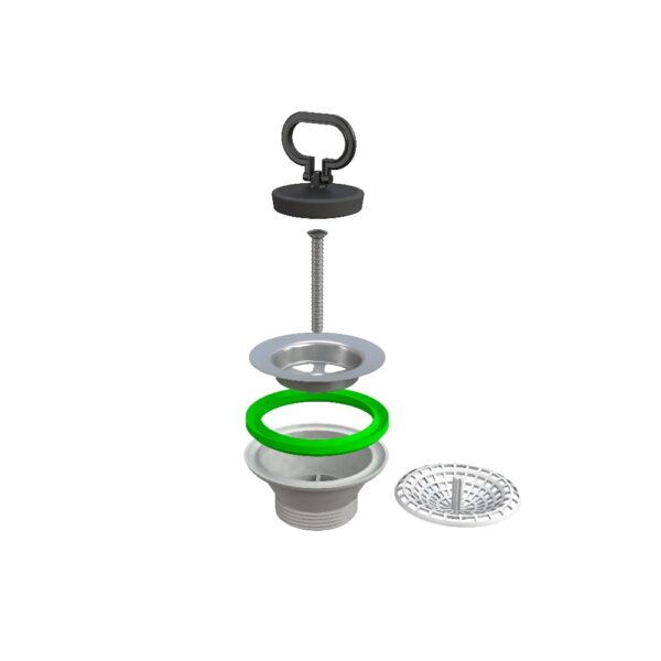 piletta lavello cucina 80mm