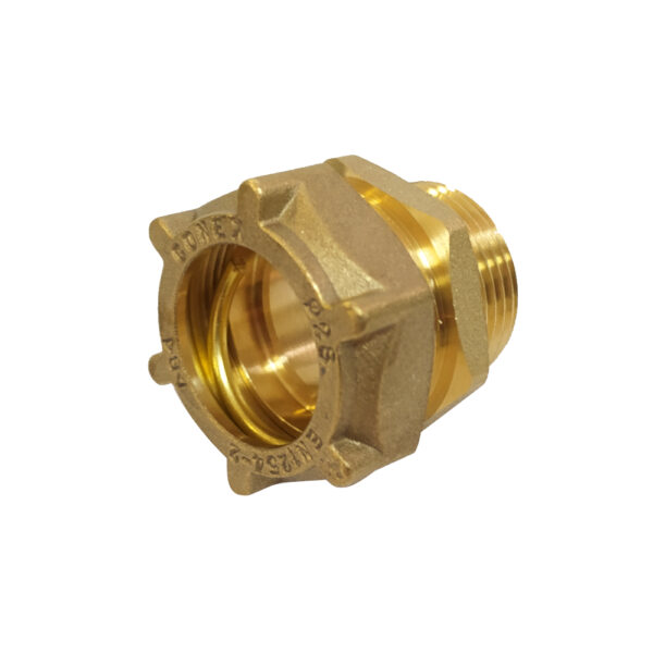 Rubinetto Giardino 1/2" Con Flangia A Parete - Doppia Uscita, Per Tubo Rame O Plastica 15mm