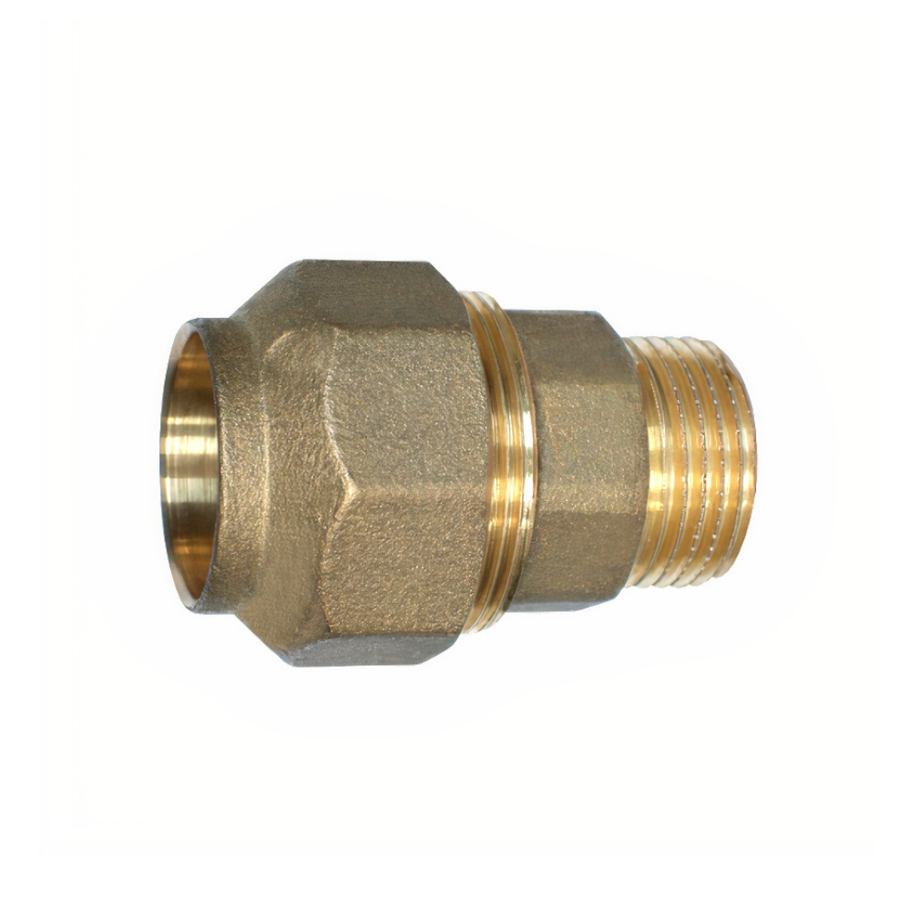 Raccordo per tubo in polietilene M 1″ 1/4 – 40mm in ottone Raccordo per tubo in polietilene M 1" 1/4 - 40mm in ottone