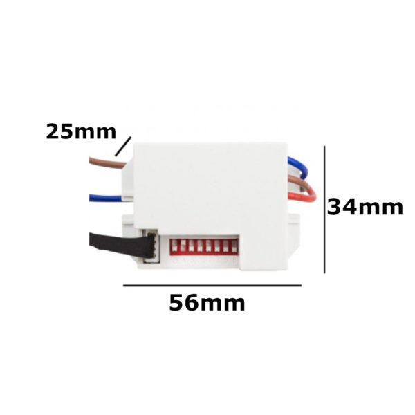 Dc 3,3 V-15 V Modulo Sensore Mini Rilevamento Corpo Pir Sonda - Foto 5
