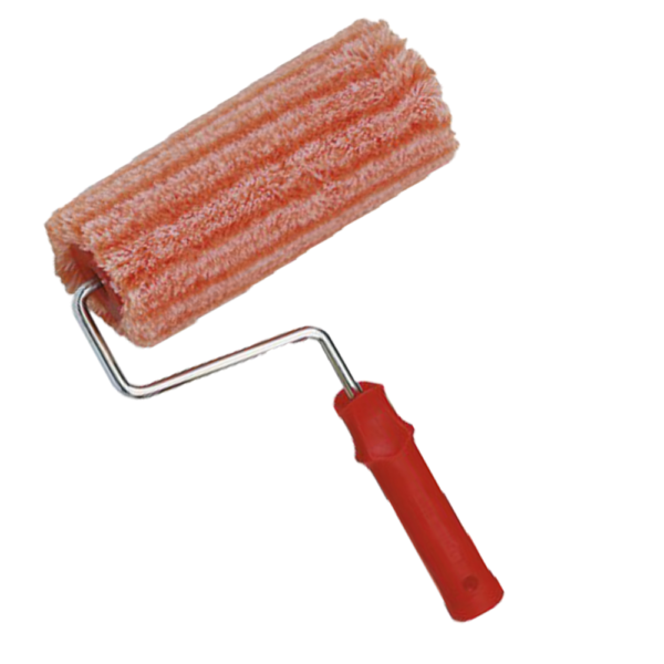 rullo nylon bianco e rosso