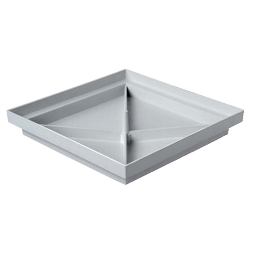 Coperchio sigillo 300 x 300 mm Grigio Coperchio sigillo 300 x 300 mm Grigio