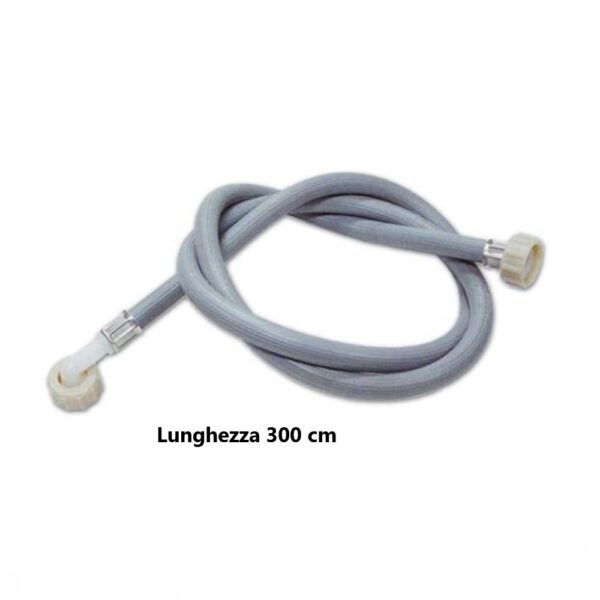 tubo carico lavatrice 300 cm curva