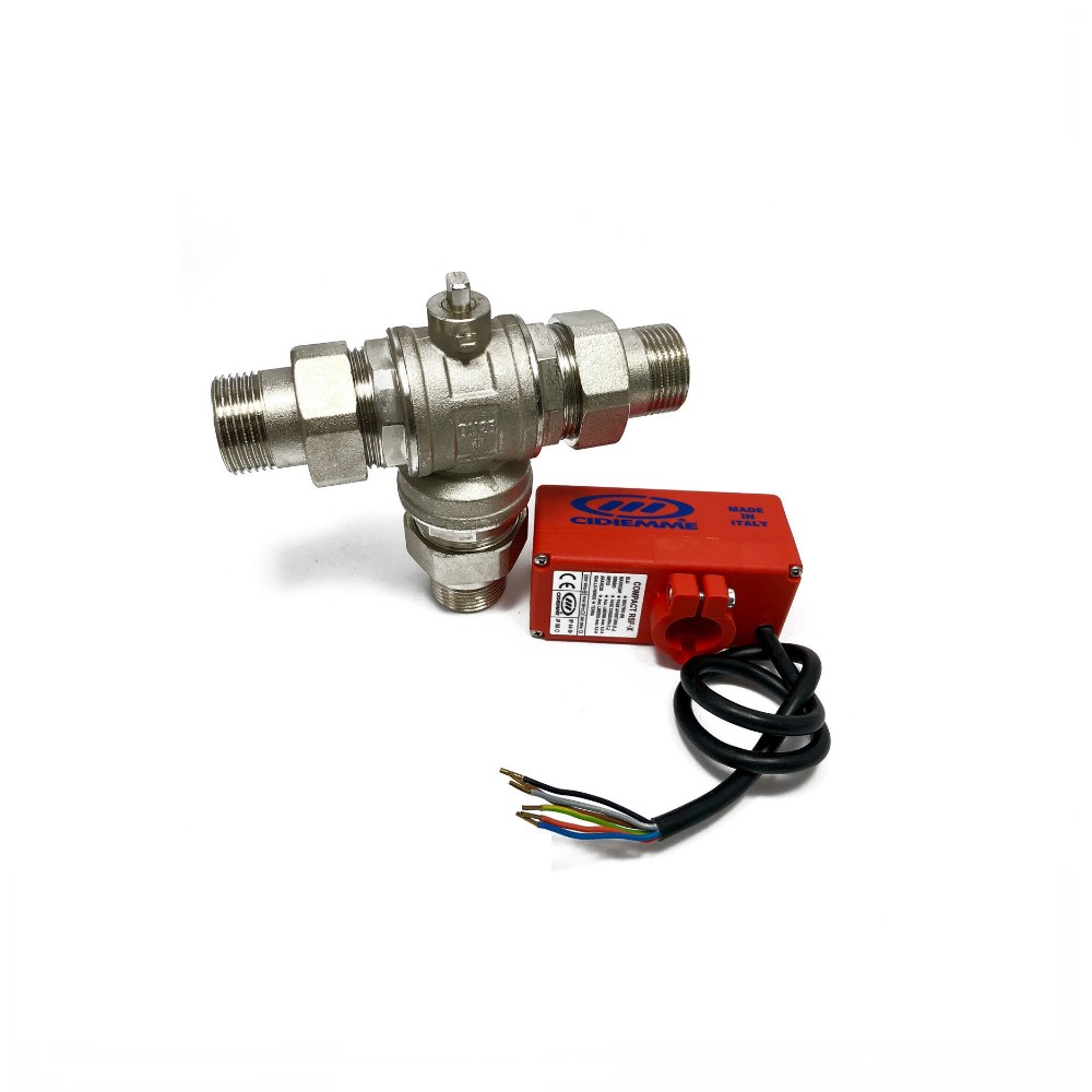 Valvola A Sfera A 3 Vie A Y – Ottone, Attacchi 8 Mm E 10 Mm, Per Acqua, Olio E Gas, Irrigazione E Industria (1 Pezzo)