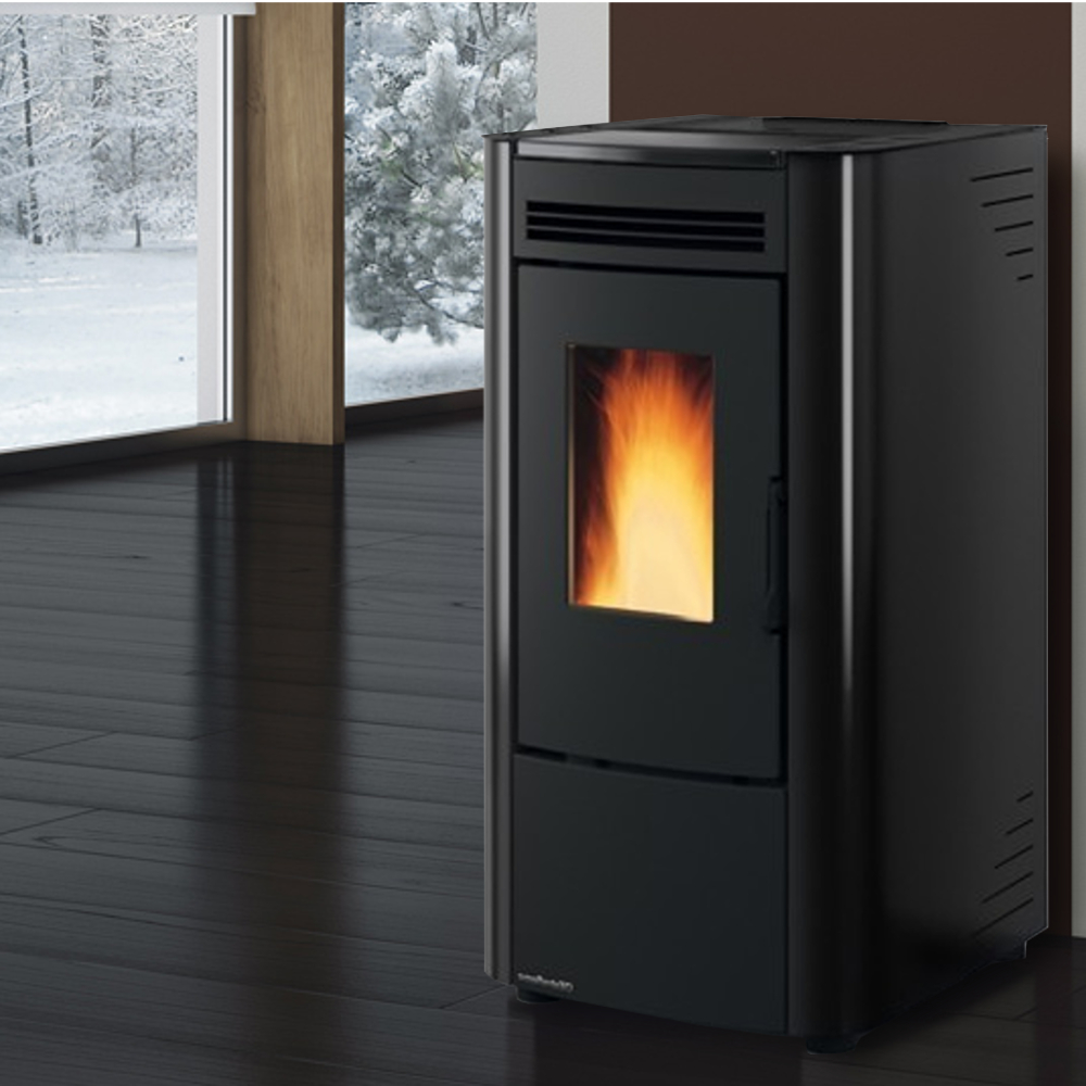 Stufa A Pellet KETTY EVO Extraflame NERO 6,5 KW - D'Alessandris