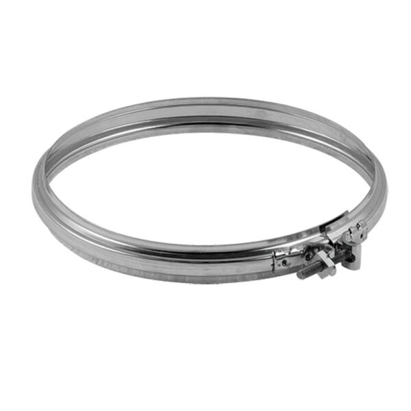 Fascetta bloccaggio monoblocco Ø250mm acciaio inox Multiclima