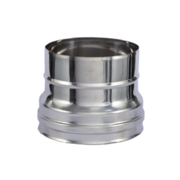Riduzione Monoparete acciaio Inox MF Ø160-200mm Multiclima