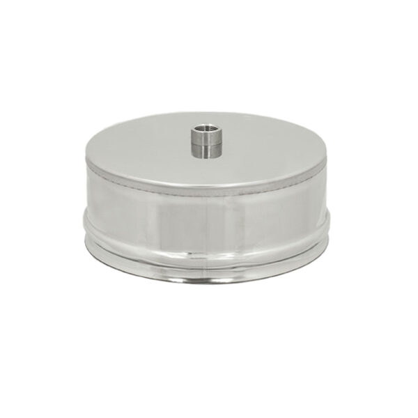Tappo Condensa Monoparete Acciaio Inox Ø100mm Multiclima