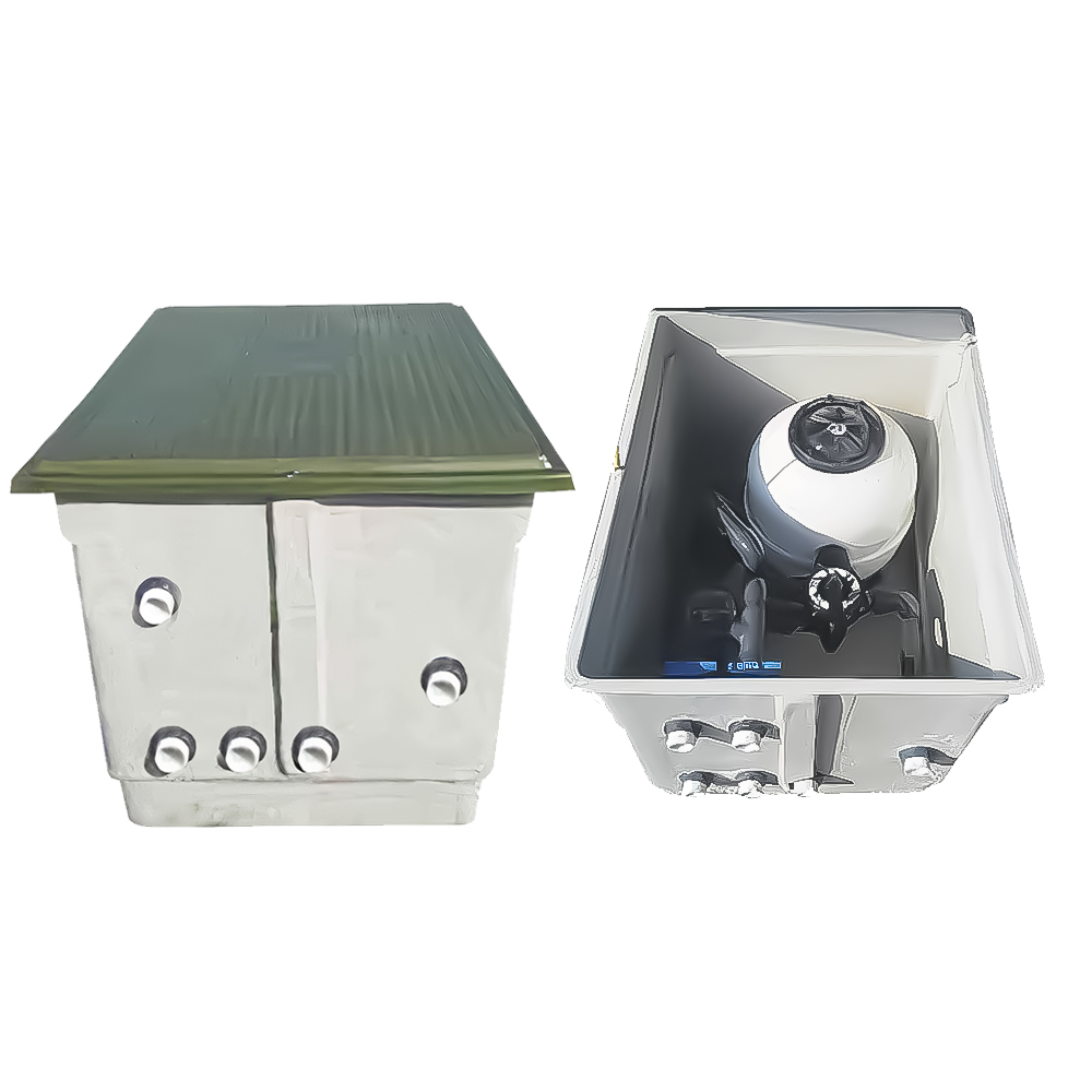 Locale tecnico piscine BIG MAC 9MC completo 9m³ Locale tecnico piscine BIG MAC 9MC completo 9m³