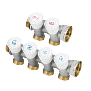 Collettori componibili per impianti sanitari