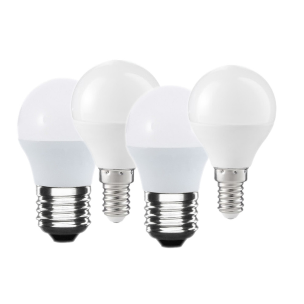 Set lampadine LED E27 E14 a sfera bianco freddo - D'Alessandris