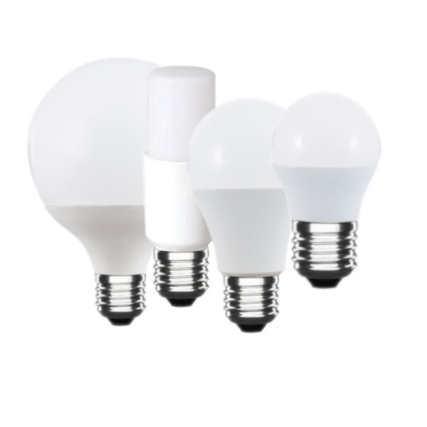 Set lampadine LED E27 bianco freddo