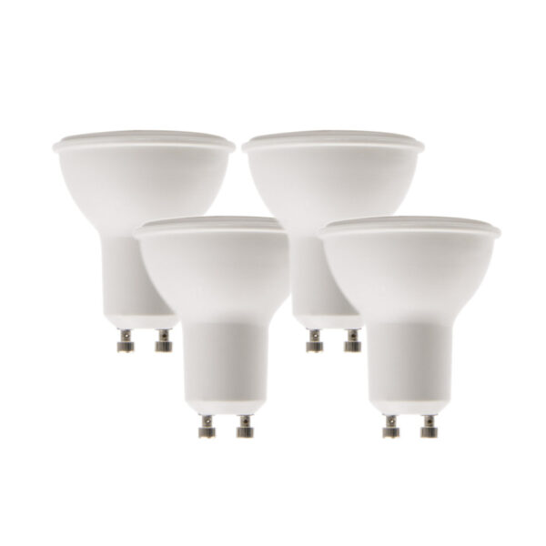 Set lampadine faretti LED GU10 bianco caldo