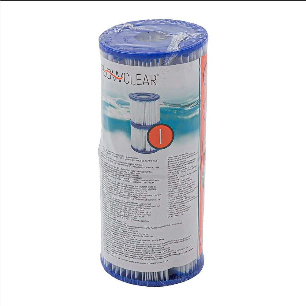 Filtro A Cartuccia I Per Pompa Piscina Bestway Filtro A Cartuccia I Per Pompa Piscina Bestway - immagine 2
