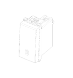 Interruttore Vimar 1 Polo 10A Bianco - Per Impianti Elettrici | Serie Plana, Tasto Illuminabile - Foto 3