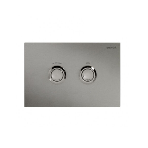 Placca Di Comando Pneumatica Trix Bampi Spazzolata