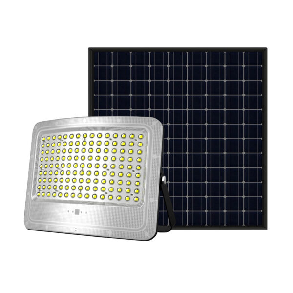 SUN200 Faro Solare 200W Con Pannello Solare 15W
