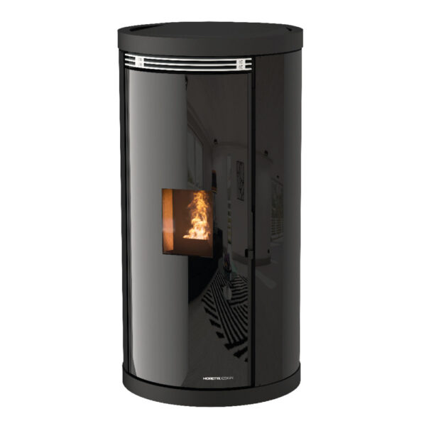 Caldaia a Pellet Tecnika Exclusive 26kW Nero Moretti Design