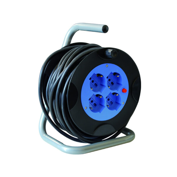 Avvolgicavo Elettrico Civile Con Interruttore Automatico Maurer