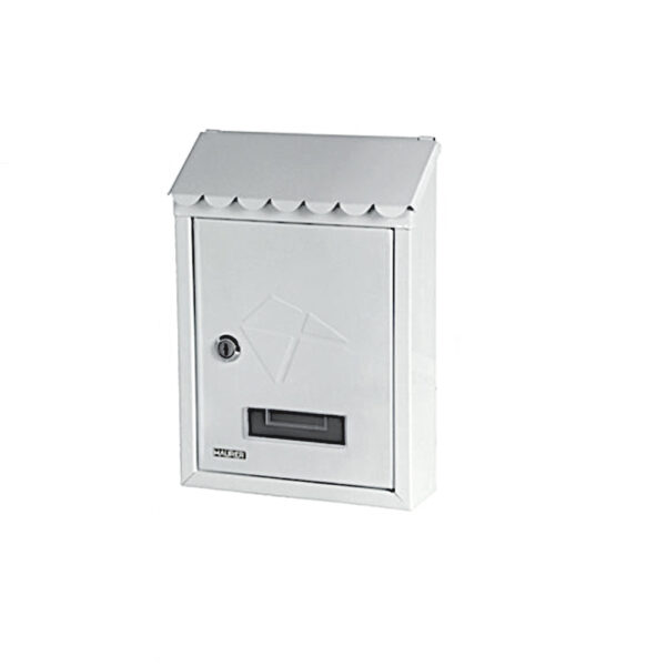 Cassetta Postale Bianca Con Stampa Maurer