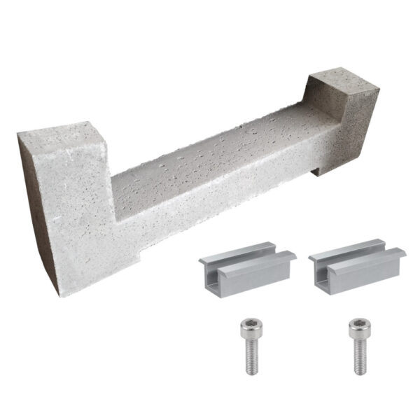 Kit Zavorrato centrale per pannelli fotovoltaici