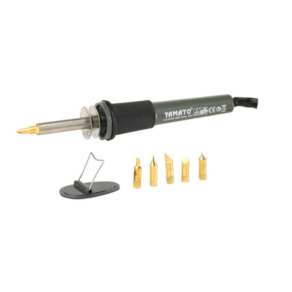 Pirografo Saldatore Yamato Con 6 Punte E Supporto