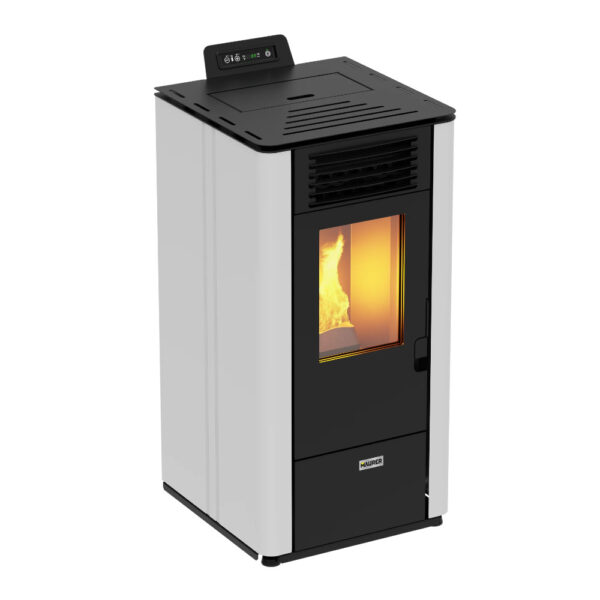 Stufa a Pellet Maurer MODELLO 8B Bianco