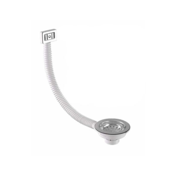 Piletta lavello Ø110mm con cestello e troppo pieno Bonomini