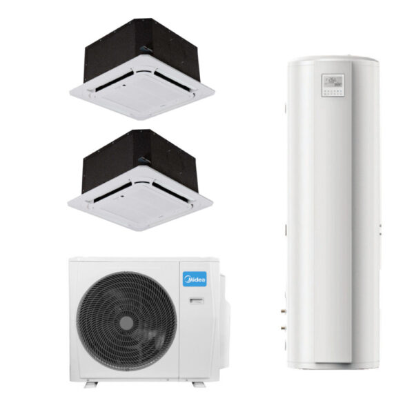 Pompa di Calore a Recupero CIRQHP 12000+18000BTU Cassetta