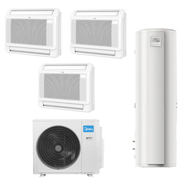 Pompa di Calore a Recupero CIRQHP 9000+12000+18000BTU Console