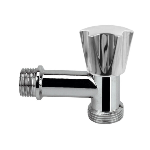 Rubinetto verticale per lavatrice da 38-34 con maniglia Albertoni