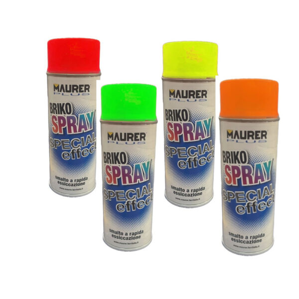 Smalto Spray Fluorescente Brikospray Maurer