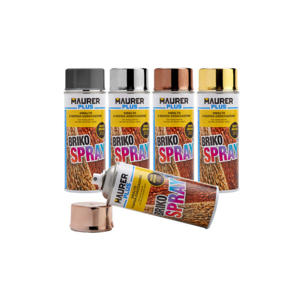 Smalto Spray Metallizzato Brikospray Maurer
