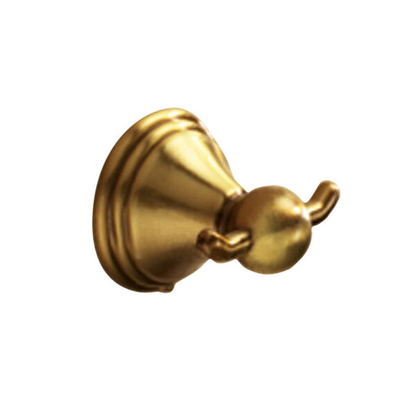 Appendiabiti doppio ottone bronzato Romance Gedy