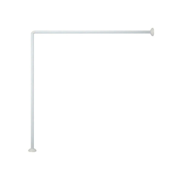 Bastone Angolare Per Tenda Doccia 90x90cm foto