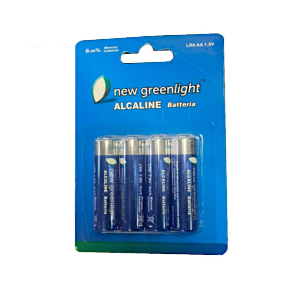 Batterie AA GREENLIGHT LUX STILO 1.5V Alcalina