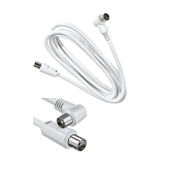 Cavo TV Bianco MM 2mt