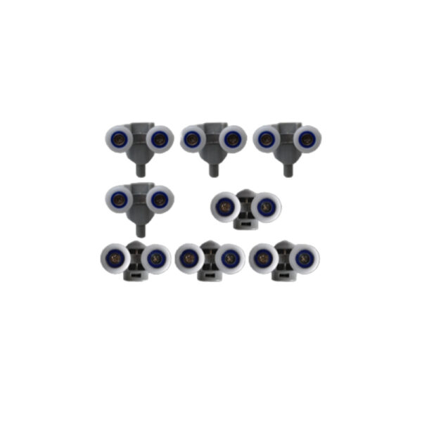 Kit scorrimento box doccia serie Fast 4+4