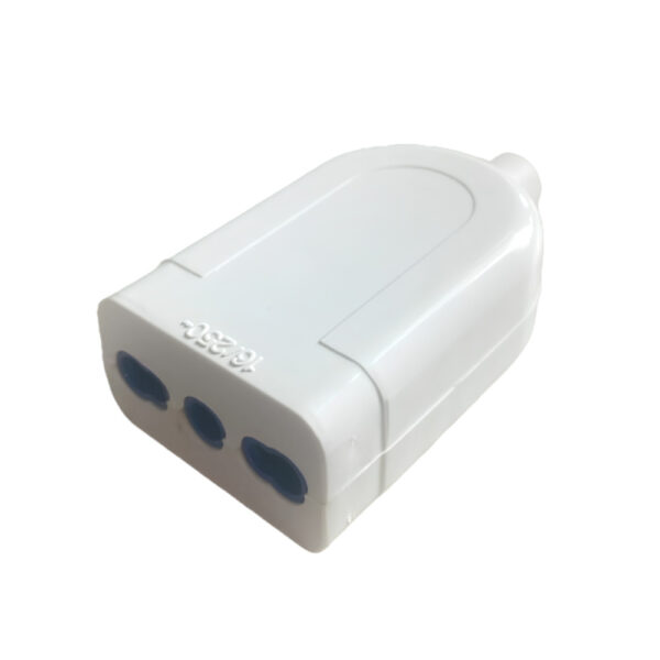 Presa mobile bipasso 10-16A bianca Greenlight