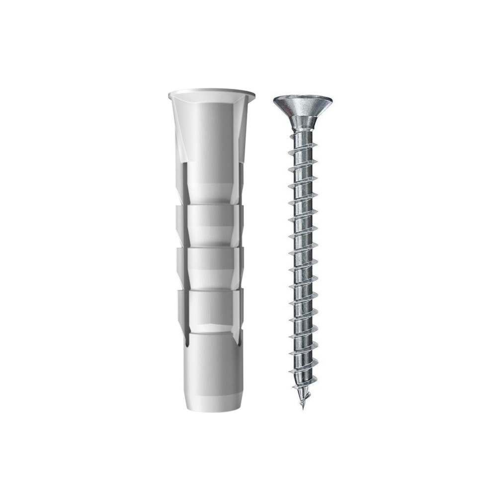 Tasselli In Nylon UV Con Viti 5x25mm Fischer Tasselli In Nylon UV Con Viti 5x25mm Fischer